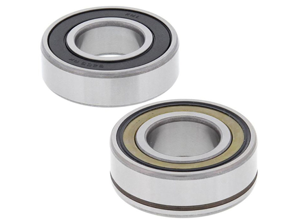 25mm Sealed ABS Wheel Bearing Kit - Fits Softail 2012up, Touring 2008up, Dyna 2012-2017, Sportster 2014-2017, V-Rod 2008-2017 & Street 2017-2020 – All Balls Racing