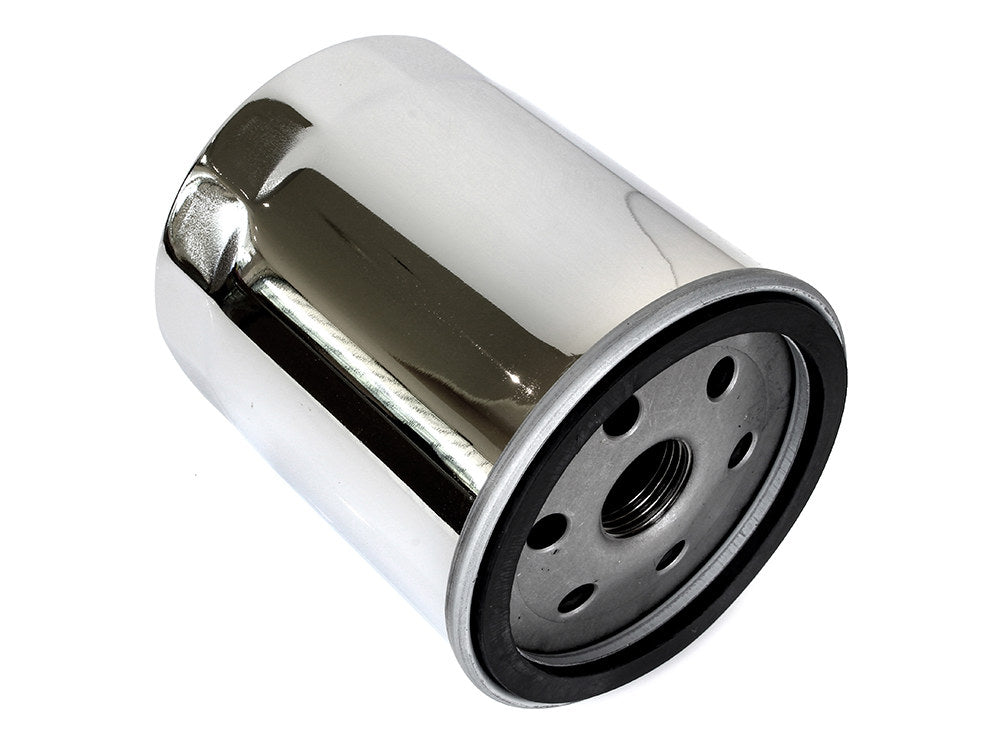 Oil Filter – Chrome Fits Softail 1984-1998, Sportster 1984-2021, FXR & FLT 1980-1998 & Buell 1995-2002