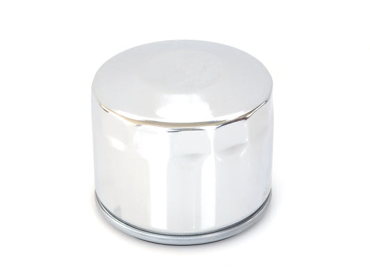 Oil Filter – Chrome Fits 4Spd Big Twin 1982-1986 & Sportster 1980-1984