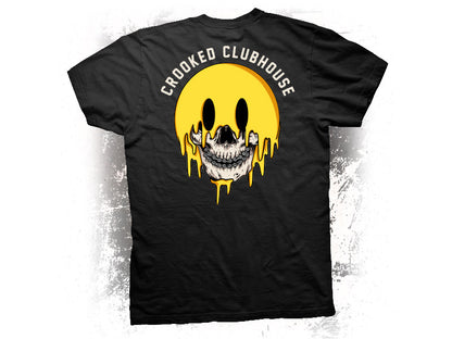 Crooked Clubhouse - Have A Nice Ride - Short Sleeve Tee - Black