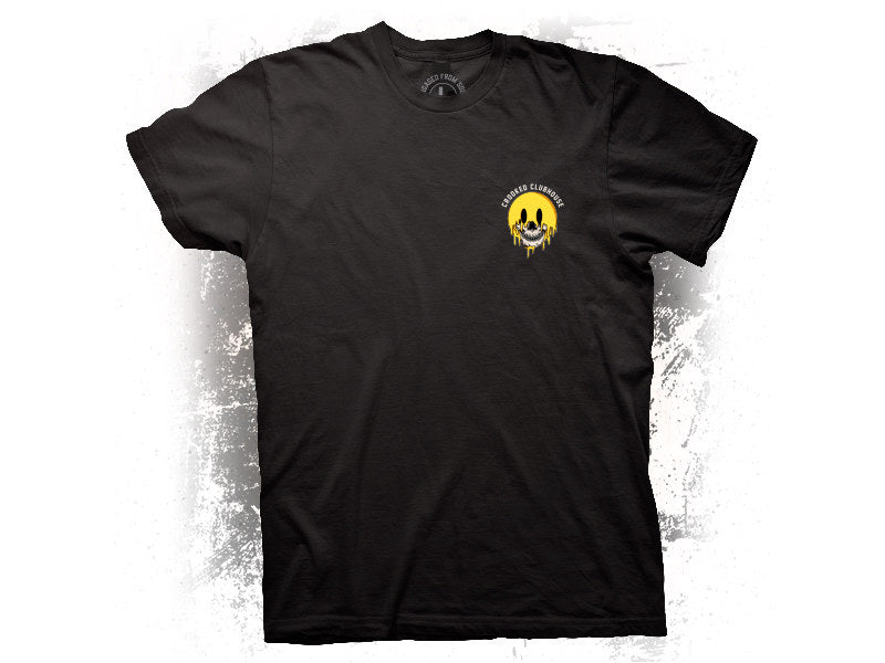 Crooked Clubhouse - Have A Nice Ride - Short Sleeve Tee - Black