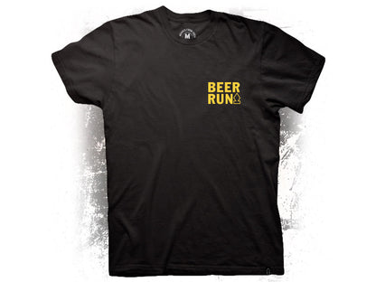 Crooked Clubhouse - Beer Run - Short Sleeve Tee - Black
