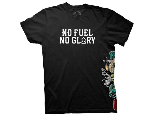 Crooked Clubhouse Black Gassed Short Sleeve Tee
