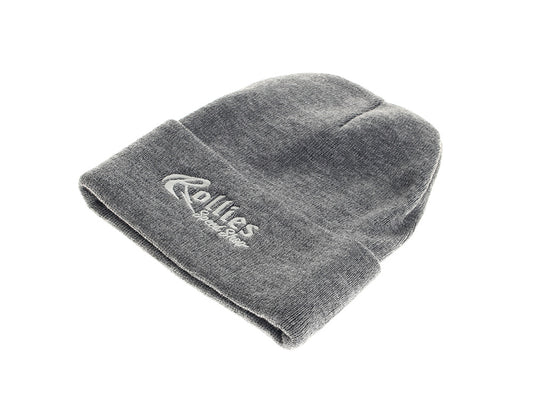 Rollies Beanie with Traditional Logo – Grey
