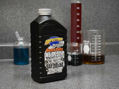Heavy Duty Platinum Full Synthetic Engine Oil - 20w50 1 Quart Bottle (946ml) - Fits Big Twin 1984up – Spectro Oils