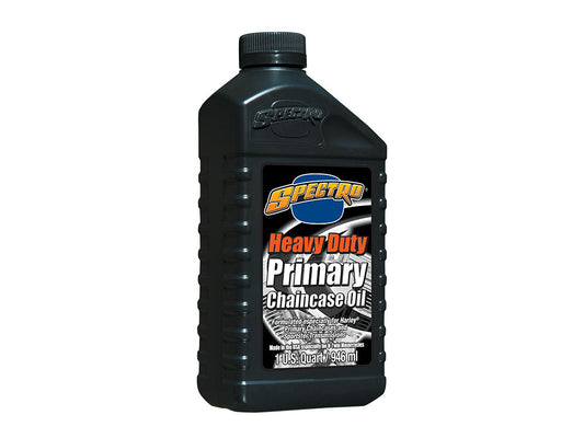 Heavy Duty Primary Chaincase Oil 85w 1 Quart Bottle (946ml) Fits Big Twin Primary & Sportster Transmission/Chaincase – Spectro Oils