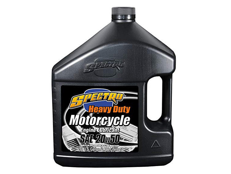 Heavy Duty Engine Oil 20w50 1 Gallon Bottle (3.786ltr) Fits Big Twin 1984up – Spectro Oils