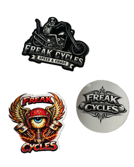 Freak Cycles Stickers