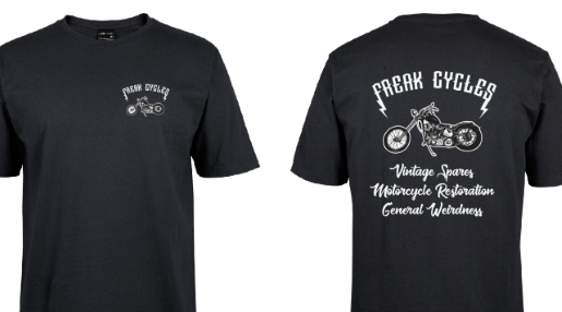 Freak Cycles Short Sleeve Tee - Black