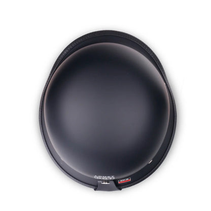 German Style Mayan Half Helmet - Matte Black